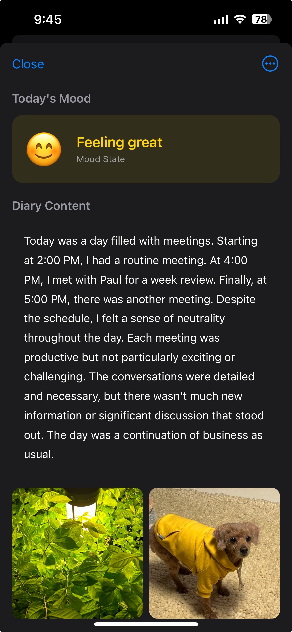 BOMI AI Daily Logging